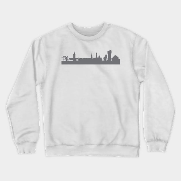 Stockholm in gray Crewneck Sweatshirt by 44spaces